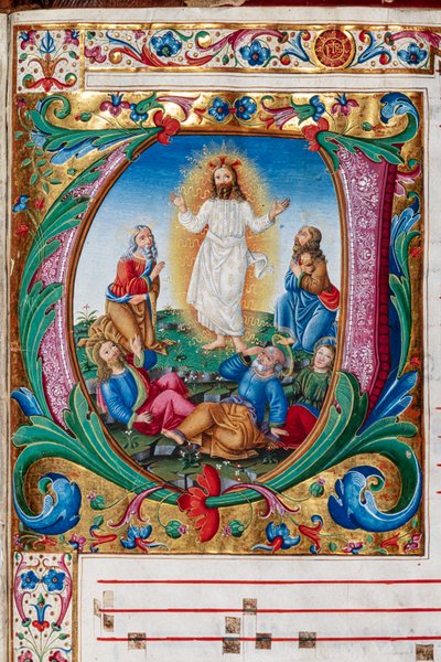 Piccolomini Bibliotheek: koorboek, cod. 29.13, ff. 30r met 