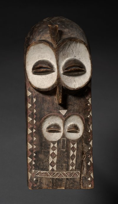 Plankmasker, mogelijk begin 1900s door Unbekannt