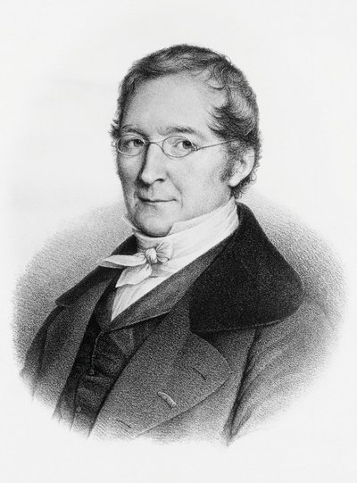 Portret van Joseph-Louis Gay-Lussac (1778-1850), Franse chemicus en natuurkundige, gravure door William M. Timlin
