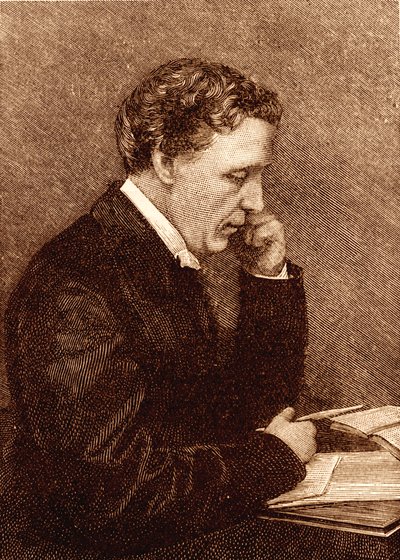 Portret van Lewis Carroll door Unbekannter Künstler