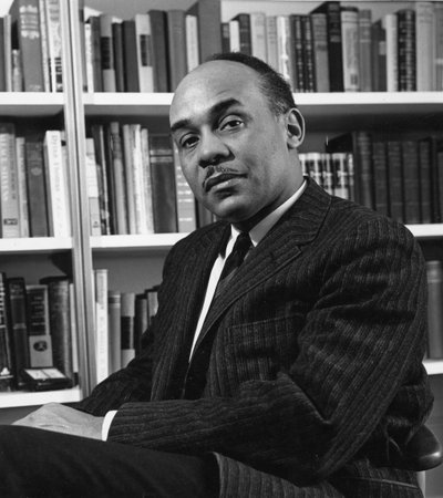 Portret van Ralph Ellison door Benjamin Baud