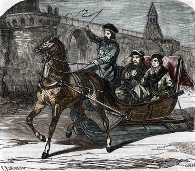Portret van de Ridder van Eon in Rusland, juni 1756 door Alec Hunter