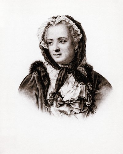 Portret van de koningin van Frankrijk Marie Lescszinska, koningin van Frankrijk (Leczinska, Lescszinka of Leszinka) door Unbekannter Künstler