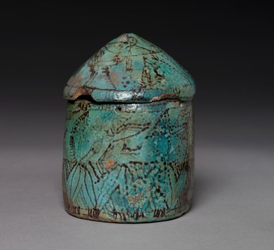 Pyxis met deksel, late Middenrijk tot vroege Nieuwe Rijk, ca. 1901-1525 v.Chr. door Unbekannt