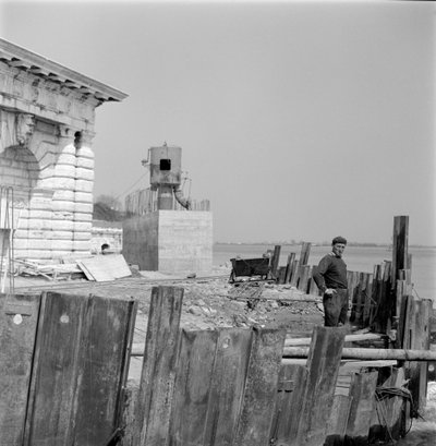 Ruïnes van het Forte S. Andrea - Venetië - 1960 door Unbekannt