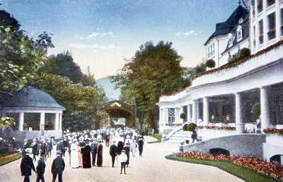 Radiumbaden van Kreuzbad door Unbekannter Künstler