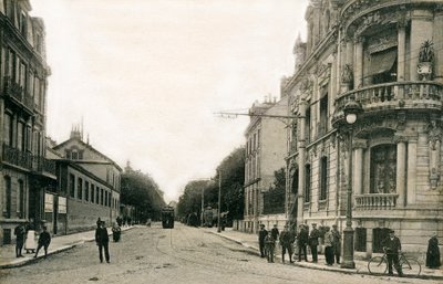 Reims: Lundy Boulevard, Ceres Esplanade aan het begin van de twintigste eeuw door Benjamin Baud