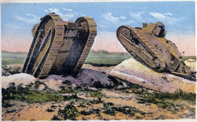 Renault tanks door Unbekannter Künstler