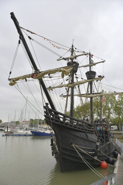 Replica van de karveel 