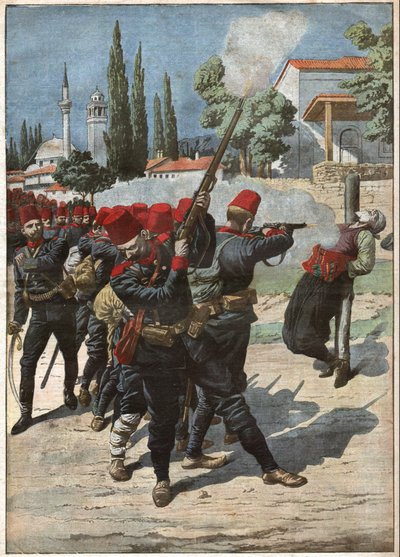 Opstand in Albanië door Nicolas Liez