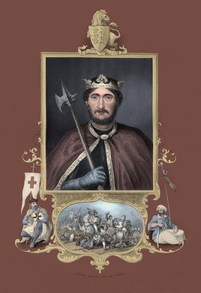 Richard I door Unbekannter Künstler