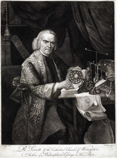 Richard Lovett, Britse natuurkundige, ca. 1750-1780 door Unbekannt
