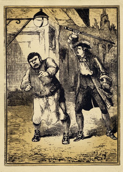 Sweeney Todd de duivelse barbier van Fleet Street door Unbekannter Künstler