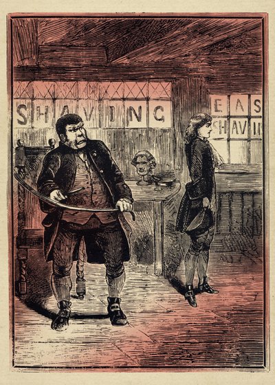 Sweeney Todd de duivelse barbier van Fleet Street door Unbekannter Künstler