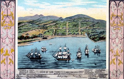 San Francisco, Californië door Unbekannter Künstler