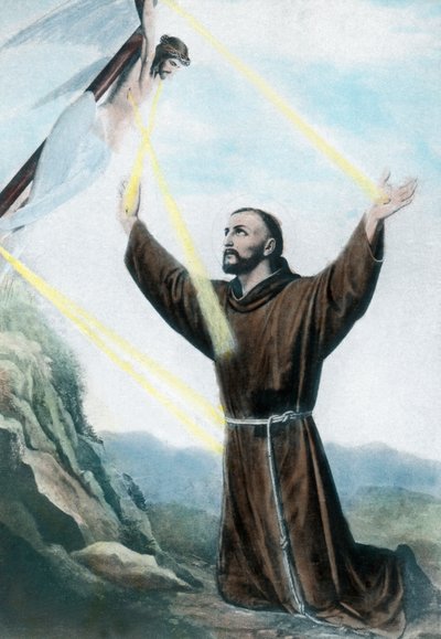 Scène uit het leven van Sint Franciscus van Assisi door Unbekannter Künstler