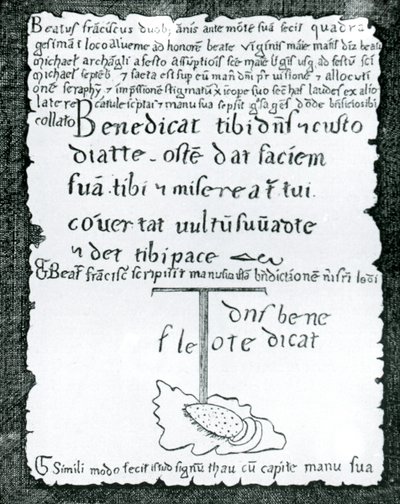 Scène uit het leven van Sint Franciscus van Assisi door Unbekannter Künstler