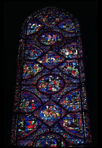 Scènes uit het Leven van Karel de Grote (747-814) uit de omgang, ca. 1215-35 door Unbekannt