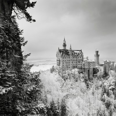 Schloss Neuschwanstein, Füssen, Duitsland, 2013 door Leopold Blonder