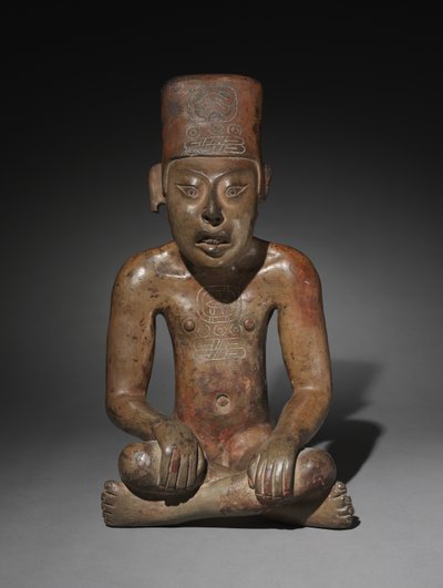 Zittend figuur, Oaxaca, 300 v.Chr.-700 n.Chr. door Unbekannt