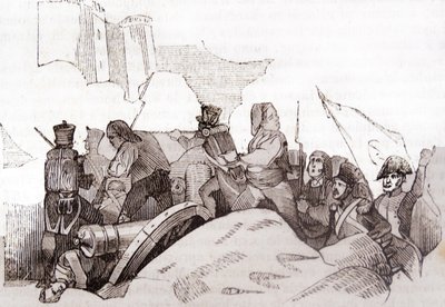 Beleg van Roses, Peninsular War door Unbekannter Künstler