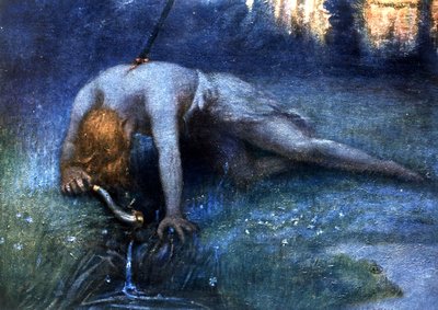 Siegfried dood (Wagners opera) door Unbekannter Künstler