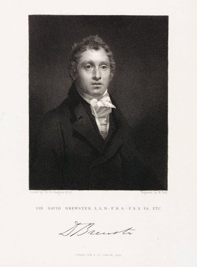 Sir David Brewster, Schotse natuurkundige door Unbekannt