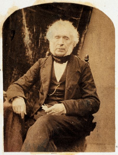 Sir David Brewster, Schotse natuurkundige, circa 1860s door Unbekannt