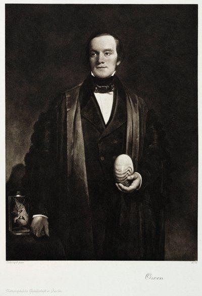 Sir Richard Owen, Engelse natuuronderzoeker en paleontoloog, ca. 1845 door Unbekannt