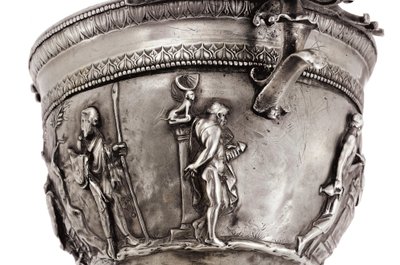 Skyphos, ca. laat 1e eeuw v.Chr. - vroeg 1e eeuw n.Chr. door Unbekannt