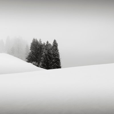 Sneeuwverhalen Oasis, Beieren, Duitsland, 2013 door Leopold Blonder