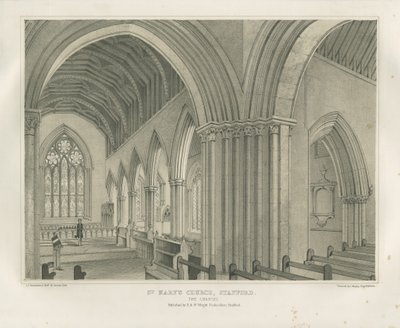 Stafford - Interieur van de St. Mary