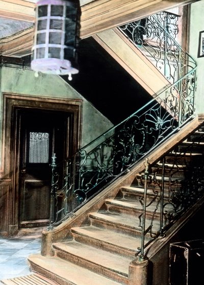 Trap in het Goethehaus door Unbekannter Künstler