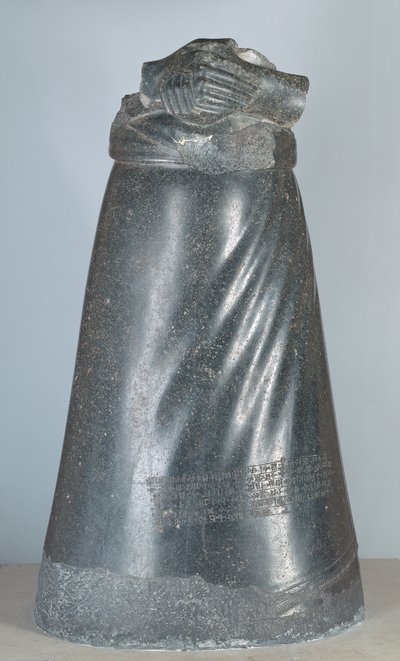 Standbeeld van Manishtusu, koning van Akkad, Akkadische Periode, c.2250 v.Chr. (dioriet) door Unbekannt