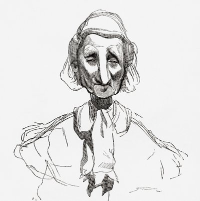Strasbourgeoise, naar een werk van Gustave Dore, illustratie uit 