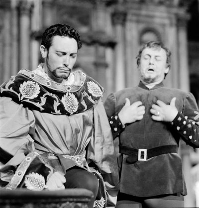 Teatro La Fenice: Otello - de operazangers Mario Del Monaco - Palazzo Ducale - Venetië - 1960 door Unbekannt