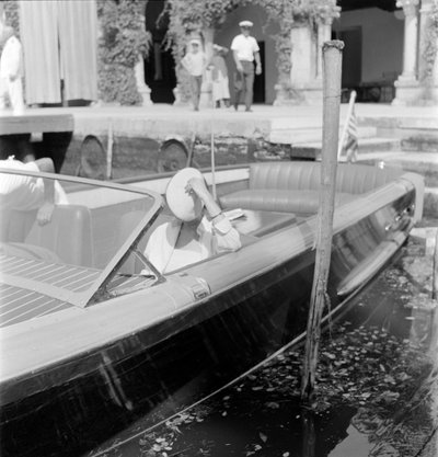 De actrice Greta Garbo - Venetië - 1955 door Unbekannt