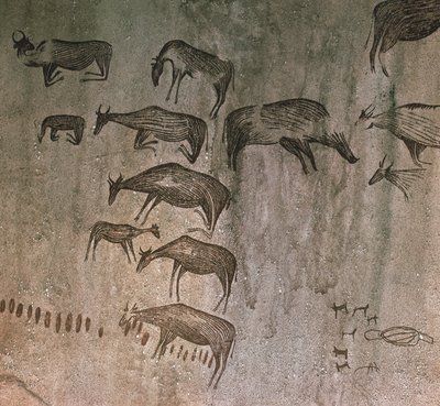 Tanzania, Dodoma Regio, Rotstekeningen door Nicolas d