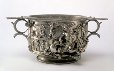 De Centaur Cup, Gallo-Romeins, uit de Berthouville-schat, c.2e-3e eeuw n.Chr. door Unbekannt
