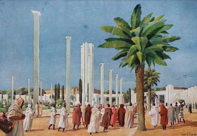 De Poort van Eer op de Internationale Overzeese Tentoonstelling in Parijs door Unbekannter Künstler