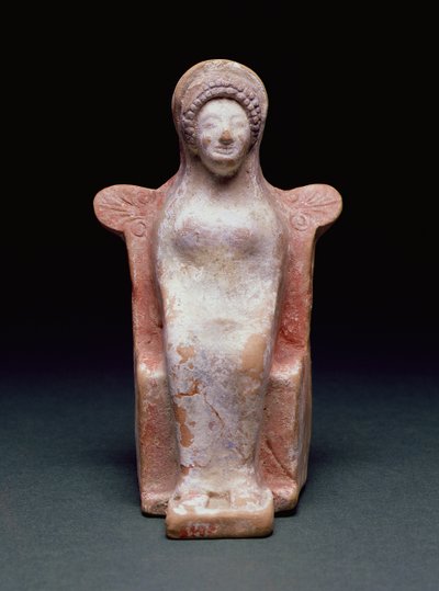De godin Athena, Grieks, c.490 v.Chr. door Unbekannt
