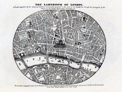Het labyrint van Londen door Unbekannt