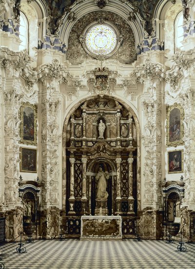 De sacristie van de Chartreuse van Granada door Unbekannter Künstler