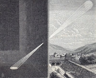 Het gat van een camera obscura. door Unbekannt