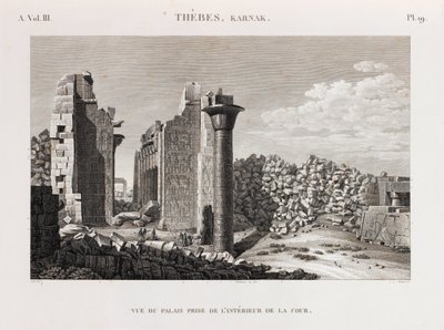 Thebe: Karnak door Unbekannt