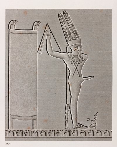 Thebe, Karnak close-up door Unbekannt