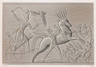 Thebe: Karnak, close-up door Unbekannt