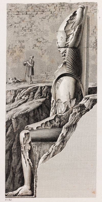 Thebe, Louqsor (detail) door Unbekannt