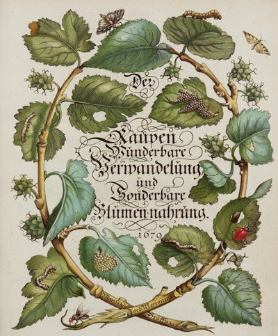 Titelpagina uit natuurhistorisch boek door Alec Hunter