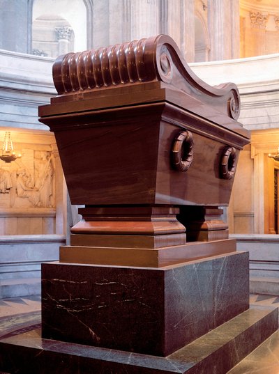 Graf van de militair en keizer van de Fransen Napoleon I Bonaparte. Parijs. Les Invalides door Unbekannt